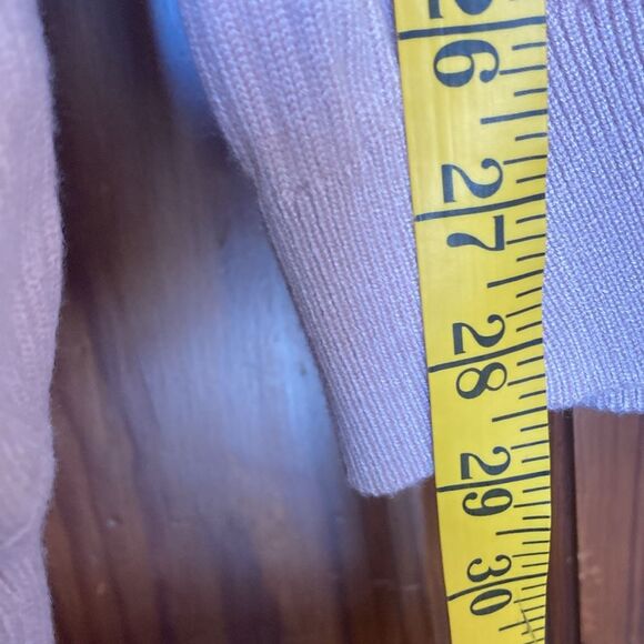 Deepself  NWT pink ruffle knit long sleeve pullover sweater Sz XL - Picture 7 of 9